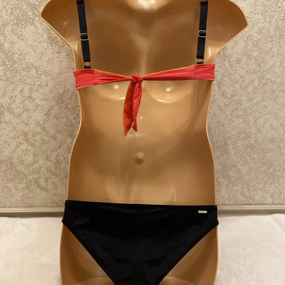 Coco Reef Coral and Black Bikini